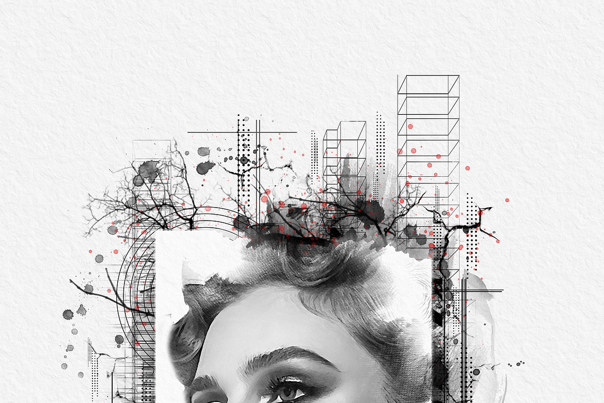 Hippie Sketch Photo Effect Template, an Action Add-On by Photoshop Action (Photo 11 of 13)