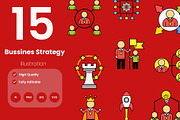 Business Strategy Illustration Pack, an Illustration by baii09 (Thumbnail 1 of 2)