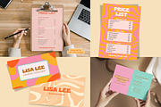 Bold Retro Branding Starter Kit, a Branding & Logo Template by Hell Yeah Designs (Thumbnail 12 of 22)
