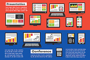 Icons Business Communications, an Object Illustration by AlexZeL (Thumbnail 2 of 5)