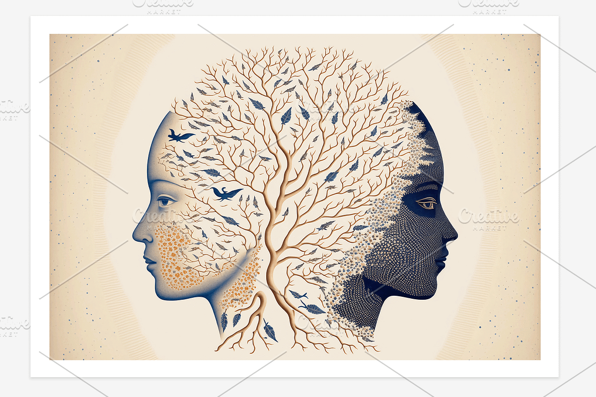 Cohu Collection · The Cosmic Human, a Decorative Illustration by milatovar (Photo 4 of 13)