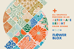 Flowerbox Retro Floral Patterns