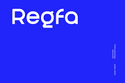 Regfa, a Sans Serif Font by baqoos (Thumbnail 1 of 5)