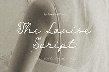 The Louise Script | Whimsical Font