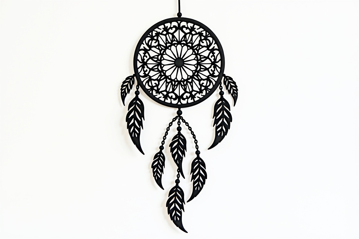Scandinavian Unique Dreamcatcher, an Illustration by Amazin_art (Photo 9 of 26)