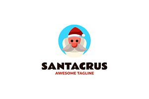 Santacrus Simple Mascot Logo, a Branding & Logo Template by Artnivora.Std