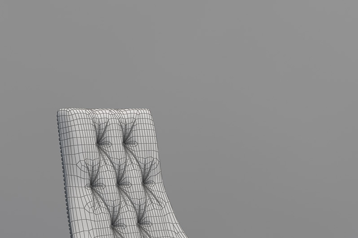 Baker Ritz Dining Chair, a Furniture 3D Model by WidhiMuttaqien (Photo 5 of 9)