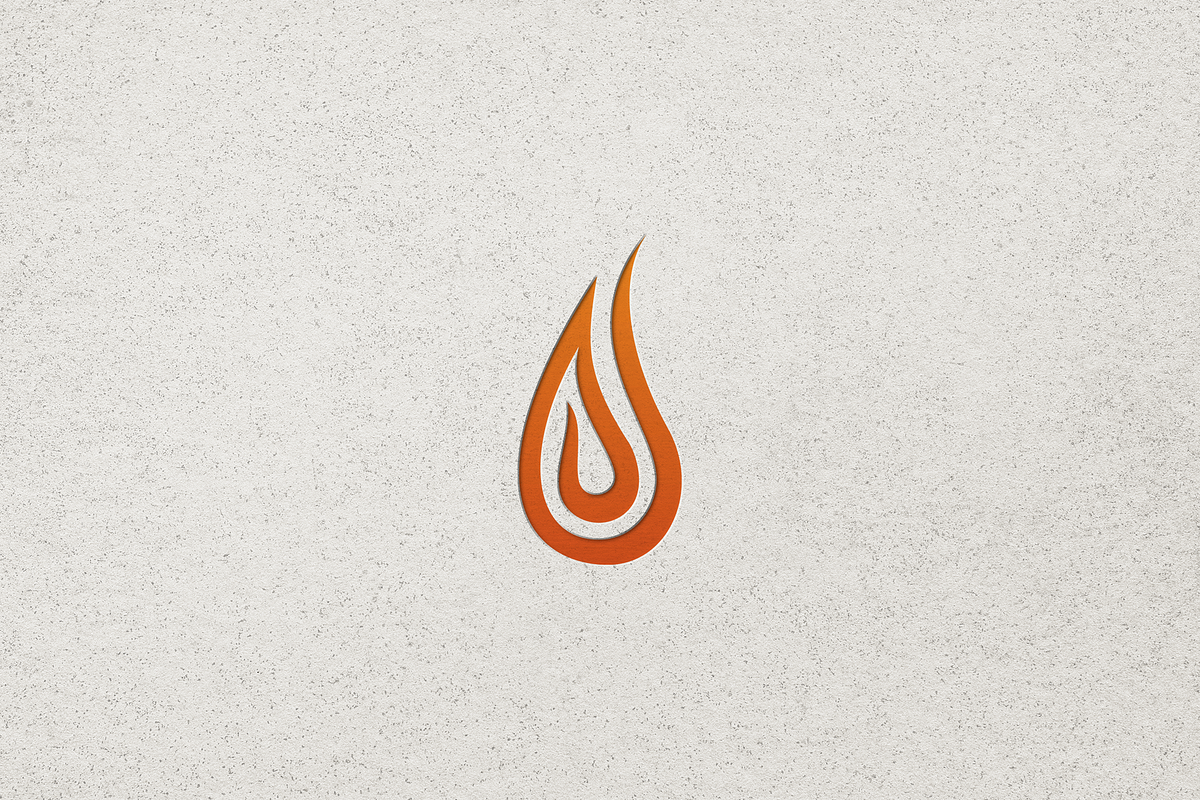 Minimalist Modern Fire Logo, a Branding & Logo Template by Luxury Logos (Photo 4 of 4)