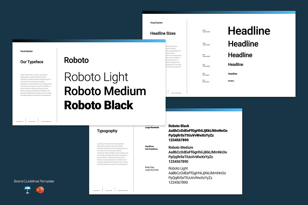 Brand Guide Presentation Template 1, a Templates & Theme by White Owl (Photo 2 of 7)