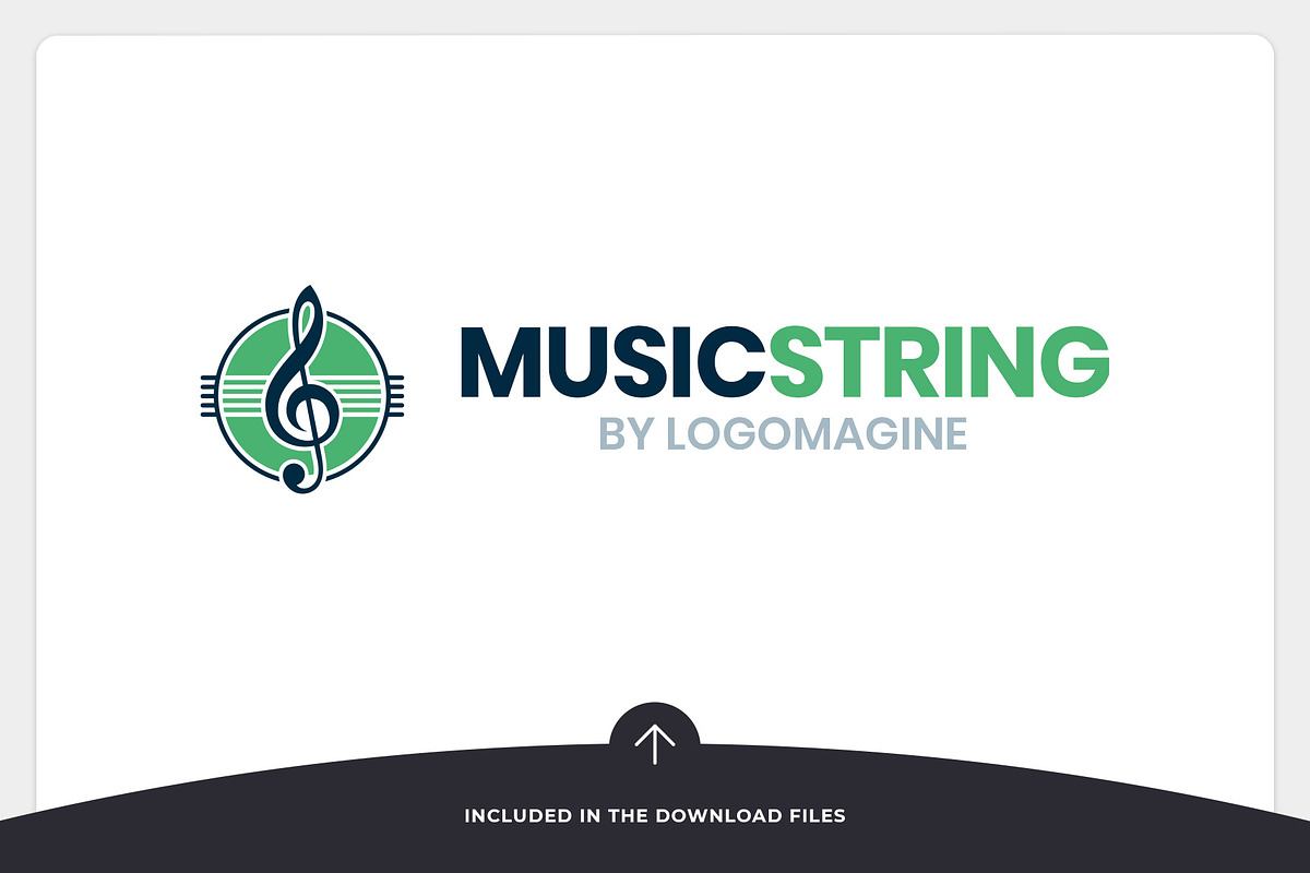 Music String Logo Template, a Branding & Logo Template by LOGOMAGINE (Photo 14 of 16)