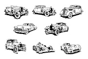 Pattern + isolated objects, a Transportation Illustration by Sunny_Lion (Thumbnail 2 of 2)