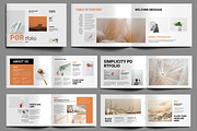 Minimalist Portfolio Design, a Brochure Template by MightyDesign (Thumbnail 1 of 6)
