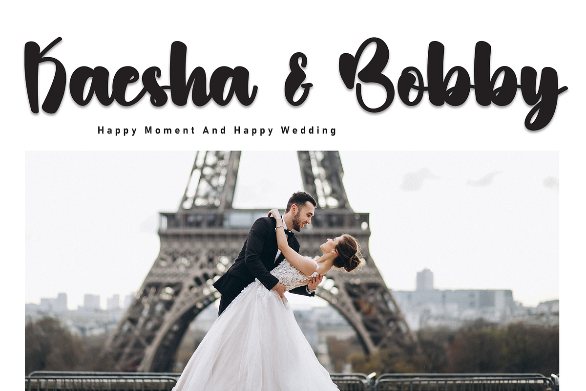 Yellow Houset | Script Font, a Handwritten Font by Scratchones (Photo 2 of 9)