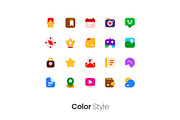 6 Styles User Interface Icon Pack, a Duotone Icon by hafizhhapis (Thumbnail 4 of 7)