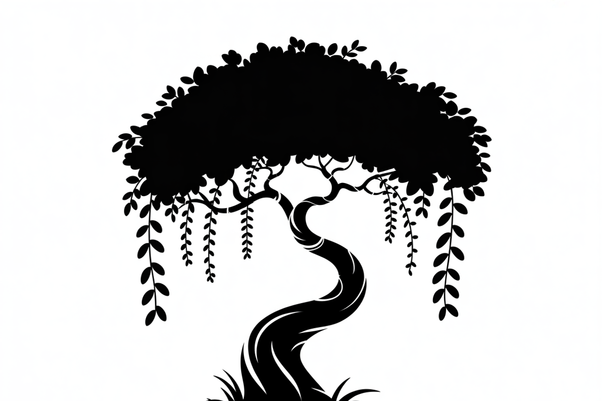 Banyan Tree Vector Illustration, an Illustration by Amazin_art (Photo 7 of 11)
