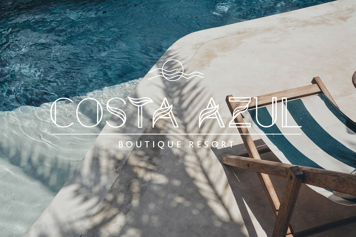 Aquarius – A Tropical Font Family, a Sans Serif Font by GraphicsByKassy (Photo 14 of 19)