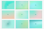 20 Sunbaked Mint Gradient Background, a Texture Graphic by Olha Kozachenko (Thumbnail 3 of 8)