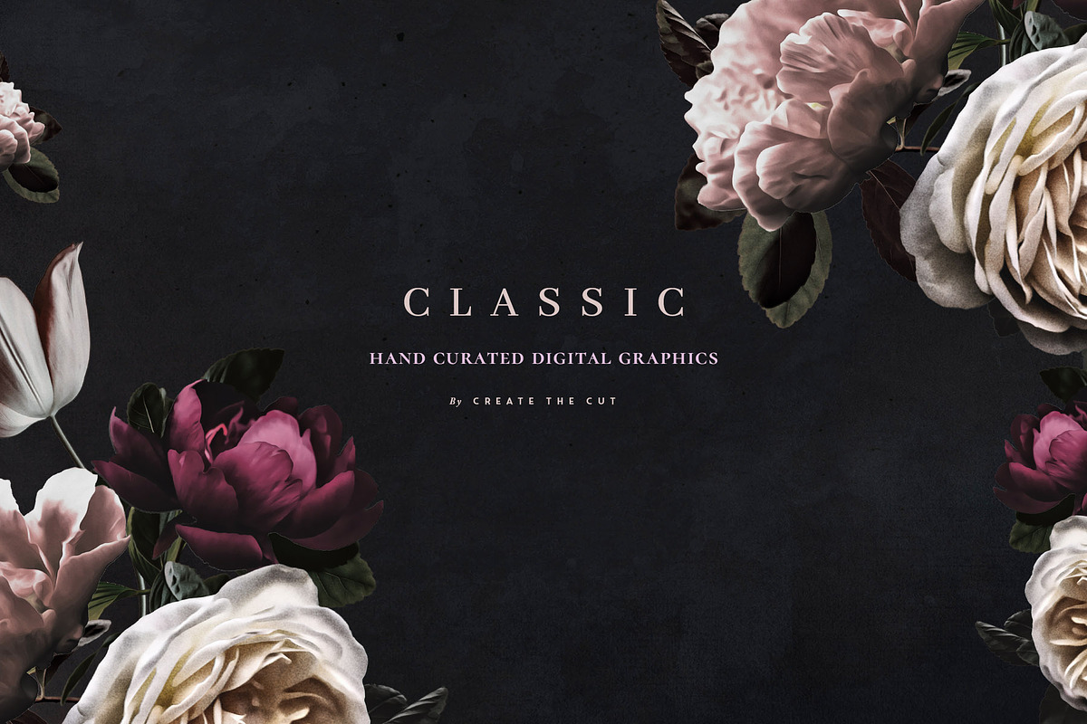 Romantic Clip Art Set - Classic, an Illustration by Create The Cut (Photo 2 of 8)