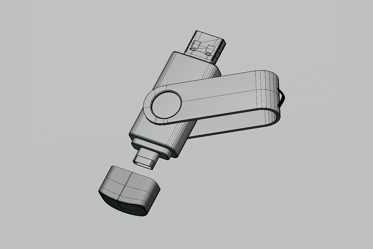 Pen Drive, an Object 3D Model by fahad121 (Photo 6 of 6)