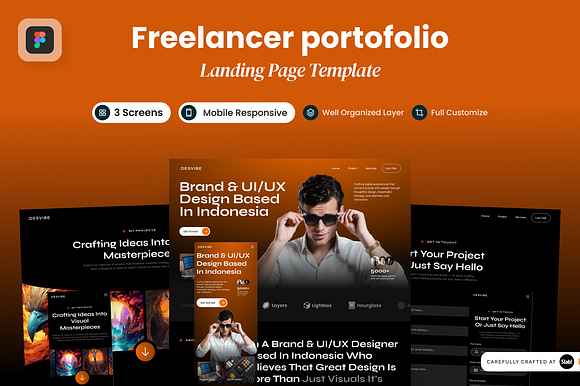 Desvibe - Freelancer Portofolio preview 6