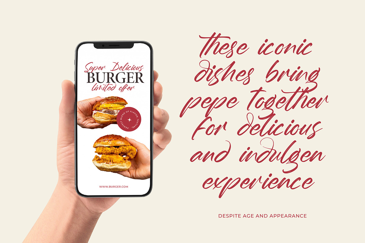Whadrat Chothelis Modern Brush Font, a Script Font by Letterena Studios Script (Photo 2 of 20)