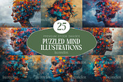 25 Puzzled Mind Illustrations, a Person Illustration by Incomelion (Thumbnail 1 of 9)