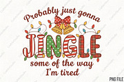 Probably Just Gonna Jingle Christmas, an Illustration by CraftArtStudio (Thumbnail 1 of 4)