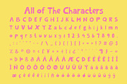 CS Gregory – Quirky Font, a Sans Serif Font by Craft Supply Co. (Thumbnail 8 of 8)