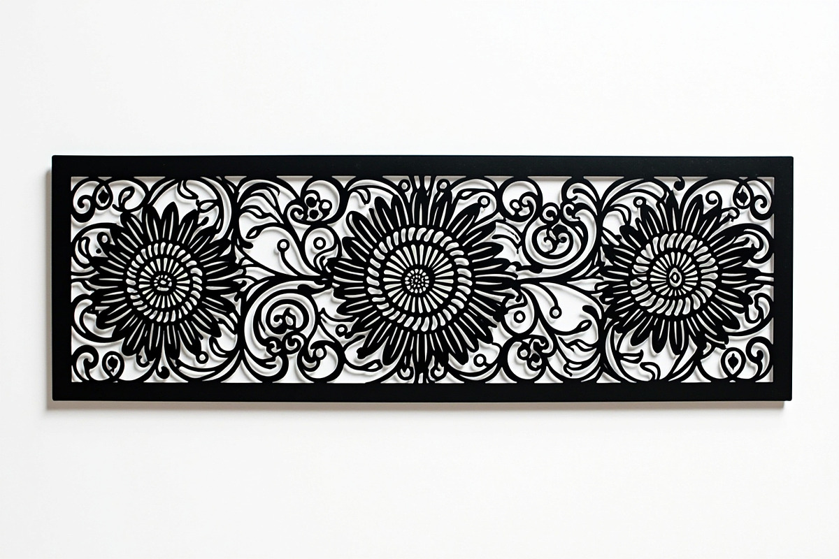 Elegant Laser Cut Floral Frames, an Illustration by abu67222 (Photo 7 of 7)
