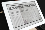 Design MGZ 8 for Tablet, a Magazine Template by Luuqas Design (Thumbnail 3 of 14)