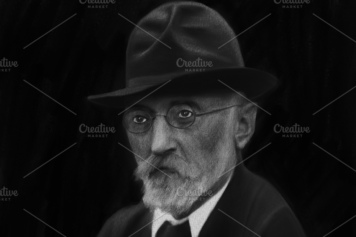 Digital Portrait | Miguel de Unamuno, a Person Illustration by Creative Studio HZ (Photo 1 of 5)