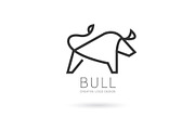 Bull logo, a Branding & Logo Template by Logocreative (Thumbnail 3 of 3)