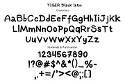 Tiger color font, a Font by Malena (Thumbnail 4 of 7)
