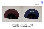 Classic Six Panel Hat Mockups, a Hat Mockup by made_by_nope (Thumbnail 5 of 7)