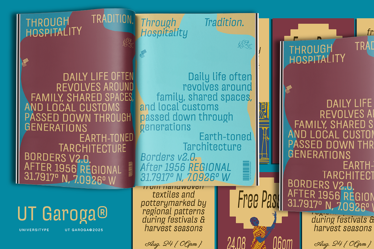 UT Garoga - An Inktrap Sans Serif, a Sans Serif Font by Universitype (Photo 5 of 14)