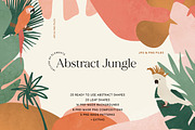 Abstract Jungle Shapes&Compositions, a Texture Illustration by All This Concept (Thumbnail 1 of 16)