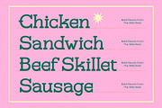 Gatius Rodeo Vintage Slab Serif, a Slab Serif Font by timelesstype.co (Thumbnail 10 of 20)