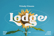 Lodge - Advertising Typeface, a Serif Font by Sohel Studio (Thumbnail 1 of 11)