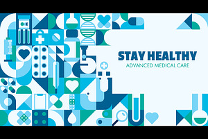 Medicine and health care, a Healthcare Illustration by Buch&Bee