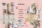 Coquette core Cottage Collage Pack, an Object Graphic by Marie T (Thumbnail 7 of 10)