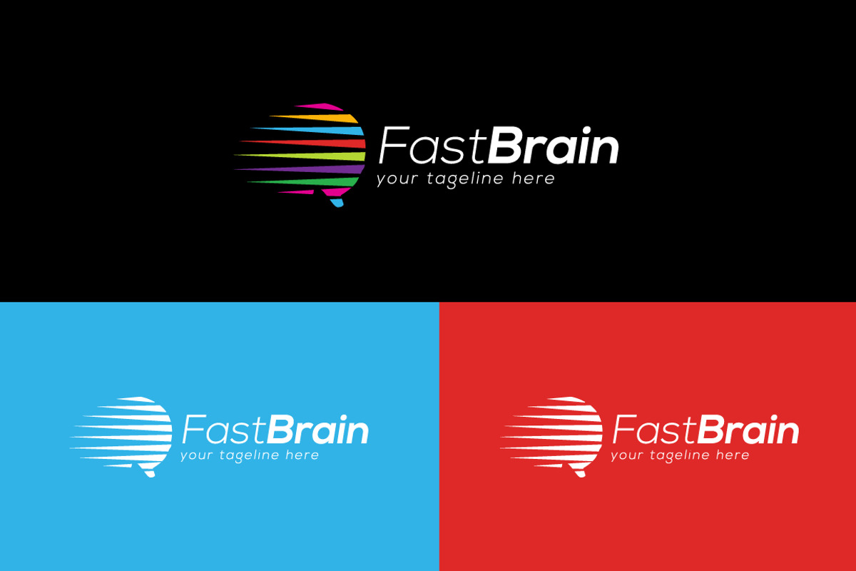 Fast Brain, a Branding & Logo Template by wakgraphic (Photo 2 of 3)