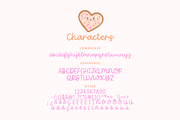 Donut Sprinkles Cute Cursive Font, a Script Font by Always Sunny Co (Thumbnail 3 of 5)