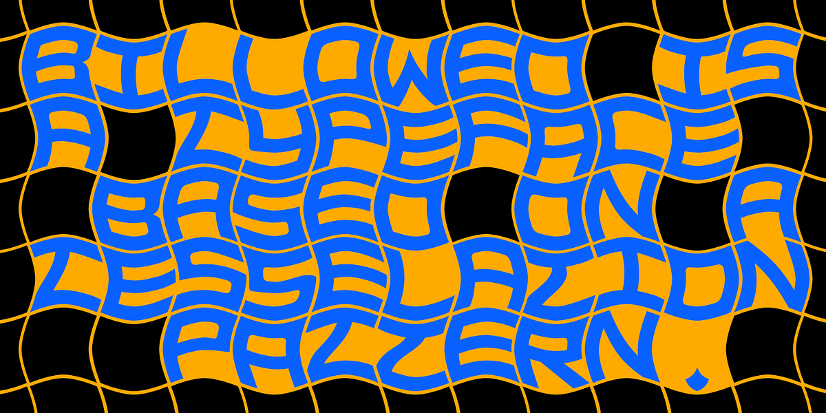 Billowed, a Font by Ingrimayne Type (Photo 1 of 7)