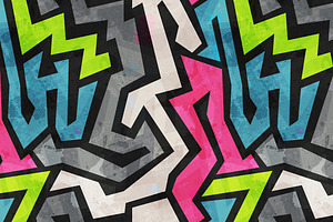 Graffiti Vector Patterns Pack