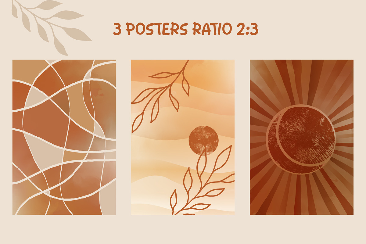 Boho Style: Earth Tones, a Pattern Graphic by Zim Varezhkin (Photo 8 of 11)
