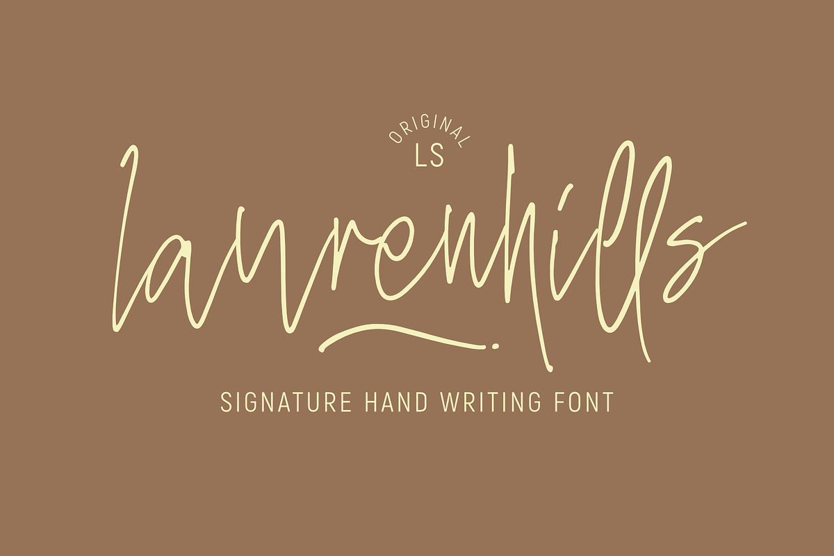 Thomstamp, a Script Font by LetterStock (Photo 3 of 6)