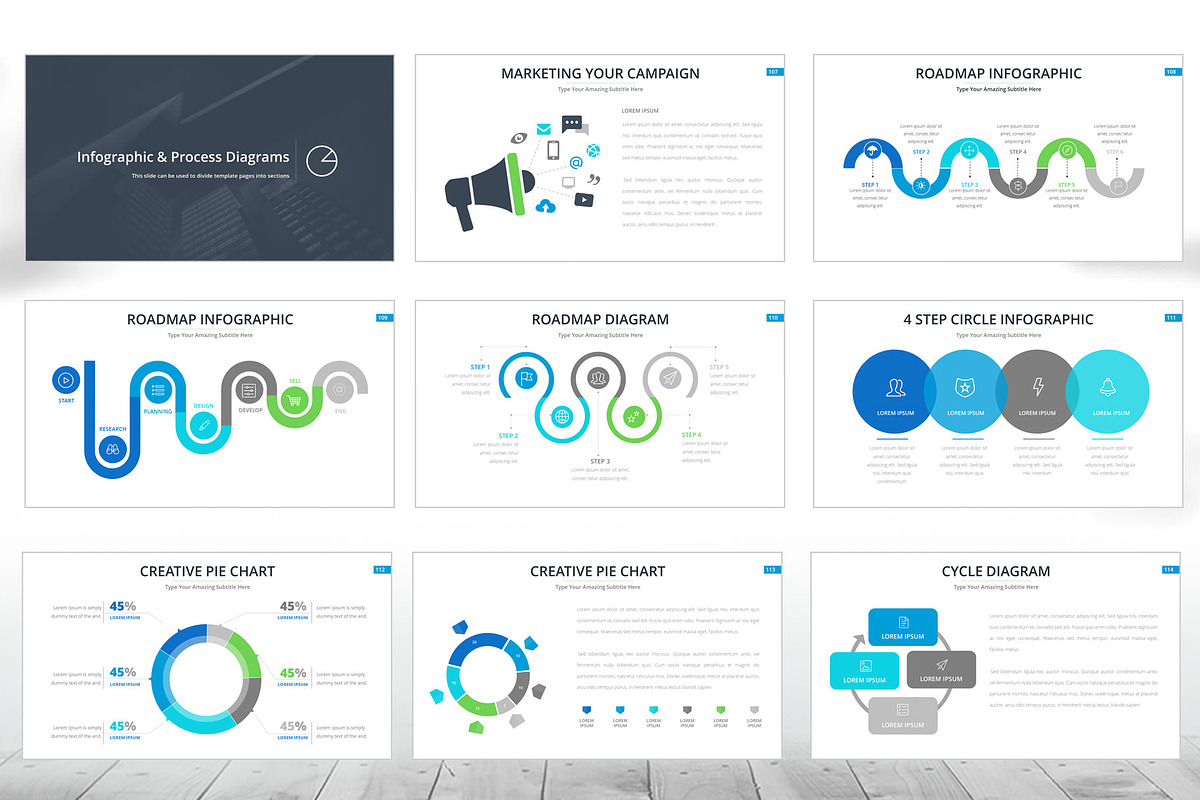 Multipurpose Powerpoint Template, a Presentation Template by pallabip (Photo 16 of 23)
