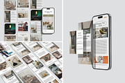 Instagram post mockup, an iPhone Mockup by Graphicbars (Thumbnail 7 of 17)