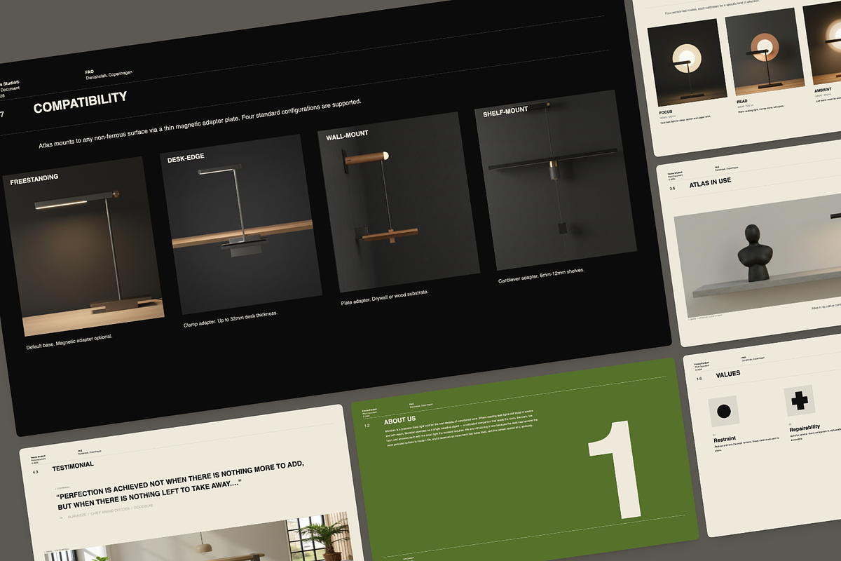 Minimal Brand Pitch Deck Template, a Presentation Template by Oday Noon (Photo 13 of 23)