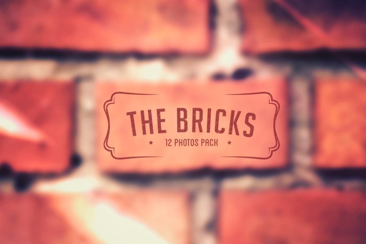 The Bricks - 12 blurred background, a Texture Graphic by Punto Photo (Photo 1 of 3)